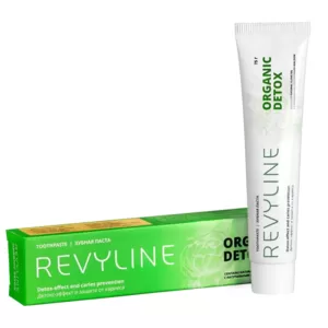 Зубная паста Organic Detox от бренда Revyline,  75 мл