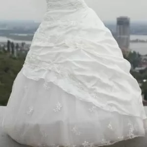  шикарное свадебное платье