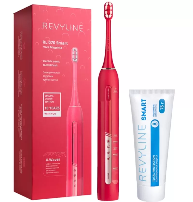 Новая зубная щетка Revyline RL 070 маджента по хорошей цене